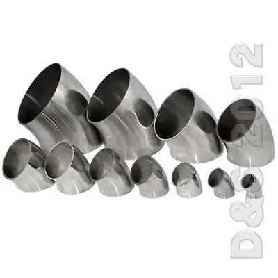 38 ММ 1-1/2 &quot1.5&quot Санитарно Weld Локоть Газа Место 45 Градусов Из Нержавеющей Стали 316 |