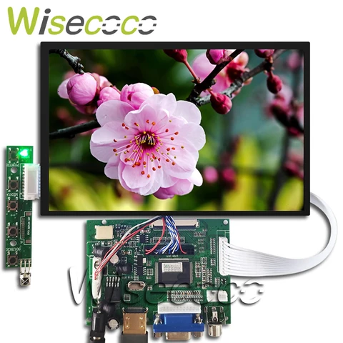 7-дюймовый IPS ЖК-экран Wisecoco 1280*800 N070ICG-LD1, панельный экран VGA 2AV, плата драйвера, планшетный ПК, второй дисплей Aida64, монитор