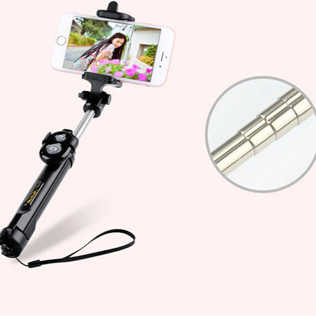 Tripod Monopod Selfie Stick Bluetooth Remote for AQUOS ZERO Alcatel 7 1 1X 1C U3 3 3V 3C U5 A7 Blackview A30 Pro A10 P6 R7 E7 |