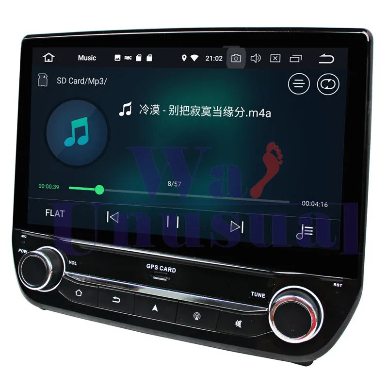 Wanuary Android 8 0 Автомобильный мультимедийный GPS навигационный плеер для Ford Eco sport/Fiesta