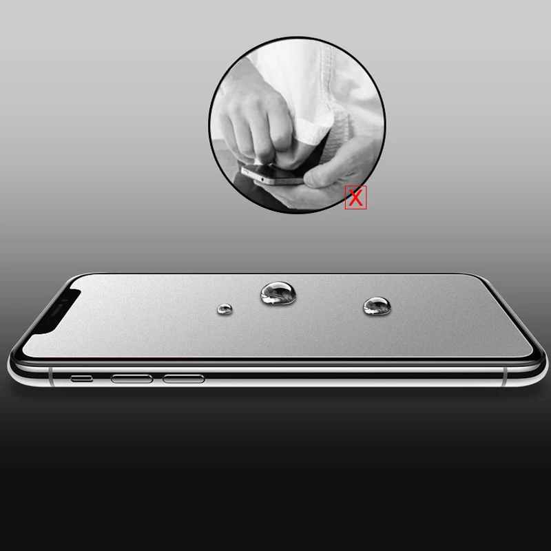 CCDZ 9 H матовое закалённое стекло пленка для iPhone X XS Max матовый протектор экрана XR