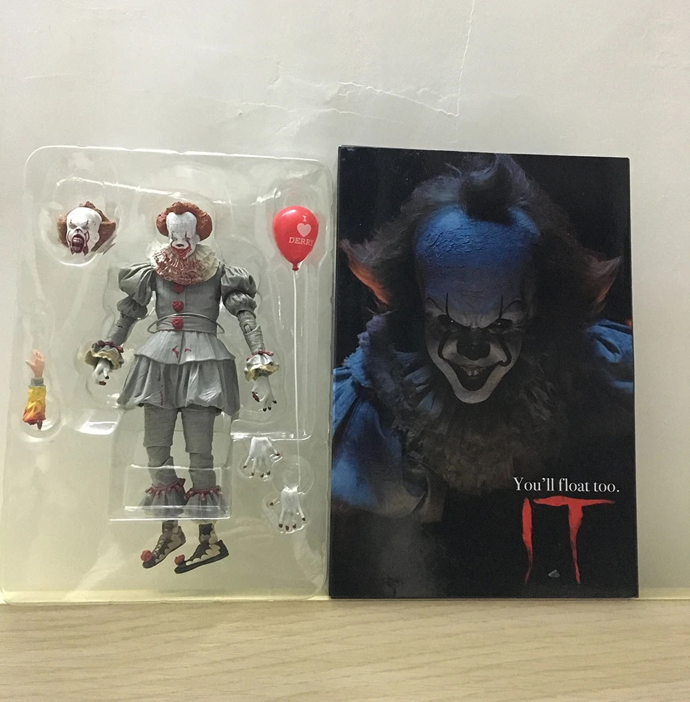 NECA 3D Friday 13th Jason Leatherface бензопила Лори шёл Майкл Майерс Фредди Крюгер Pennywise Джокер Фигурки игрушки