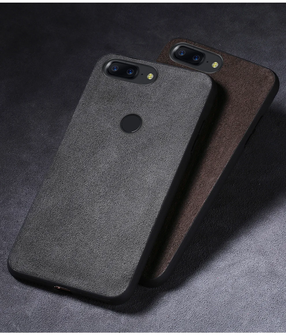Роскошный кожаный чехол для телефона для oneplus 7, чехол из замши, мягкая задняя крышка для oneplus 7 pro one plus 6 6t 5 5 t, водонепроницаемый