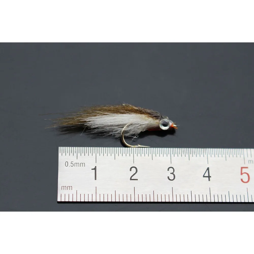 Tigofly 12 шт. оливковый Полярный Фрай медленно тонущий лосось форель Steelhead гольян нахлыстом мухи приманки муха набор-Размер#8