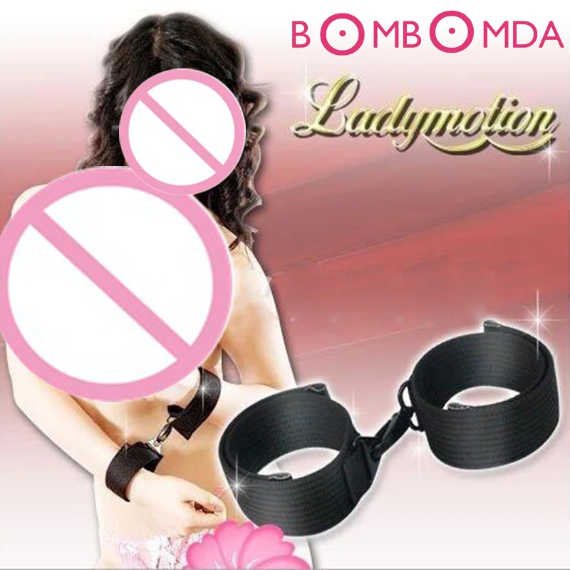 1 пара секс-товары для пар см косплей черный Размер регулируемая ограничитель рук