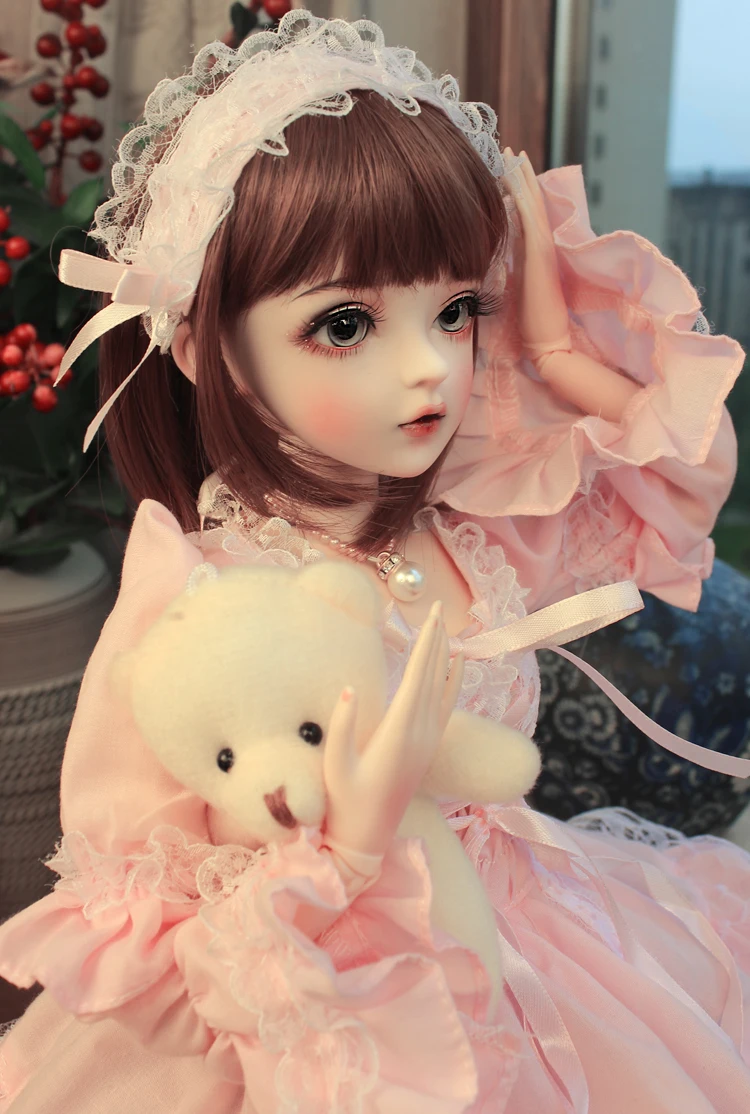 BJD 1/3 шарнирная кукла подарки для девочек ручная роспись макияж fullset в стиле «Лолита»; принцесса кукла с одеждой Алиса: безумие возвращается