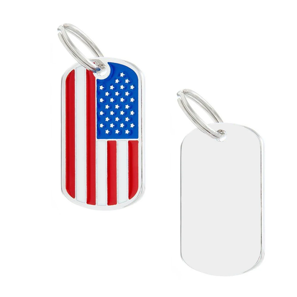 Собака id бирки персонализированные Выгравированные из нержавеющей стали