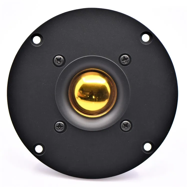 Gold HIFIDIY LIVE hifi 4 дюймов твитер динамик блок черный шелк мембрана золото металлическая пленка 8OHM 30 Вт пластиковый тройной громкоговоритель B1-103S - Цвет: Gold