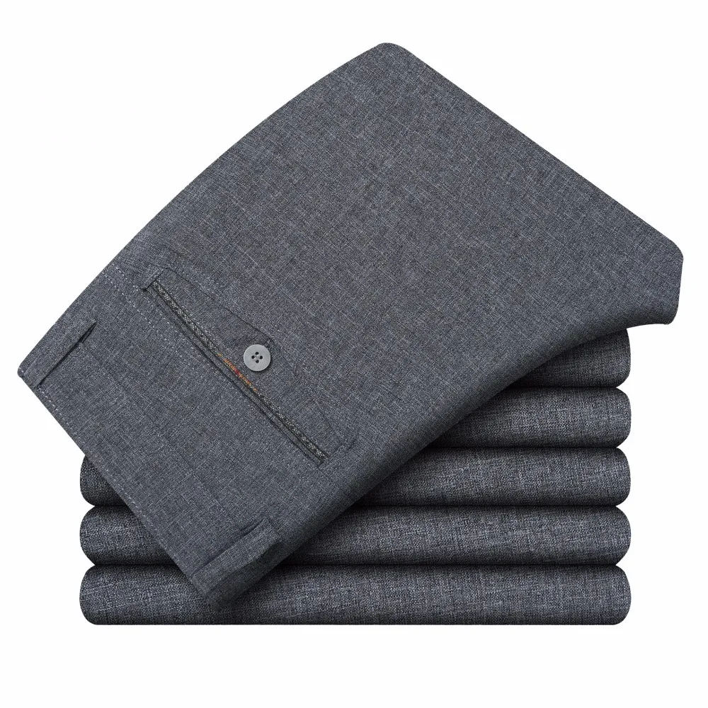 Повседневные Прямые брюки TANG 2019 Костюмные мужские панталоны высококачественные