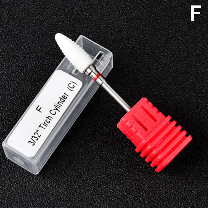 Сверло для дизайна ногтей керамическое сопло удаления акриловых лаков фрезы