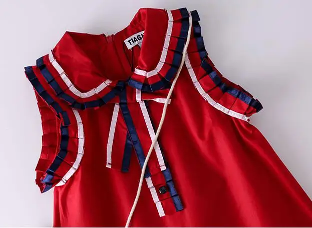 Платья для маленьких девочек 2019 детское летнее платье хлопковые платья