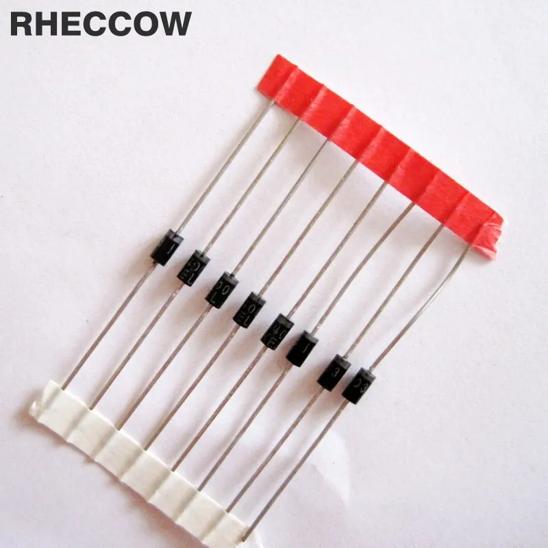 RHECCOW 500 шт./лот выпрямительный диод 1N4003 IN4003 DO 41 1A общий диод|rectifier diode|diode in40031a diode |