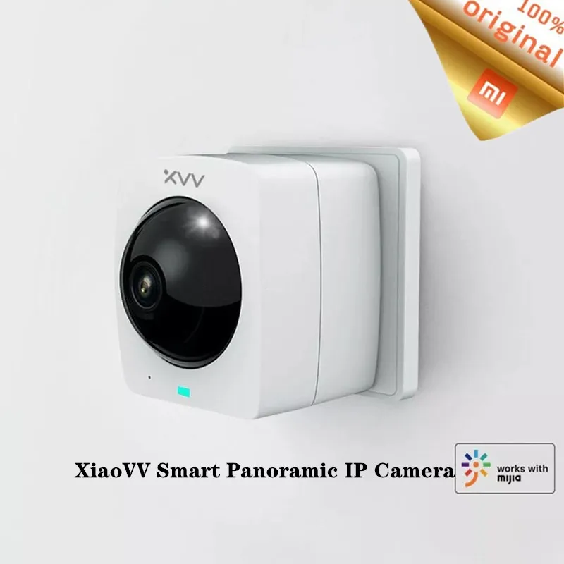 Новая смарт-панорамная ip-камера XiaoVV HD 1080P 360 ° панорамная AI Humanoid Обнаружение ночная версия работа с приложением Mijia