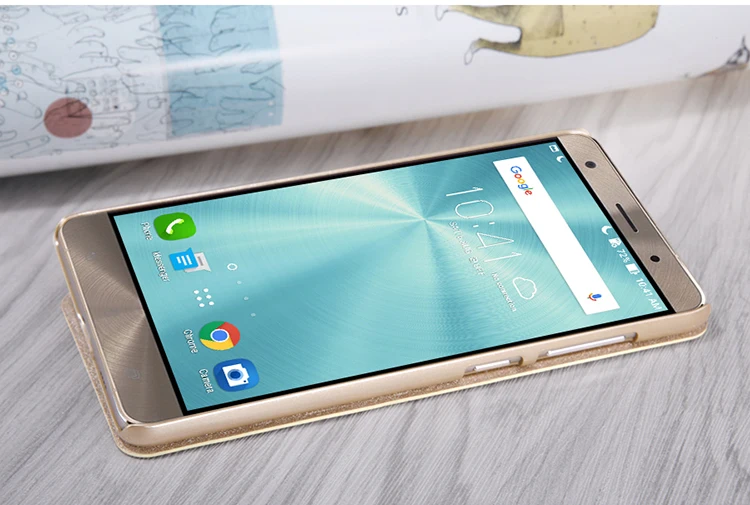 Чехол Nillkin для Asus Zenfone 3 Deluxe ZS570KL, роскошный блестящий чехол с открытым окошком из искусственной кожи чехол для Asus ZS570KL, флип-чехол для телефона s