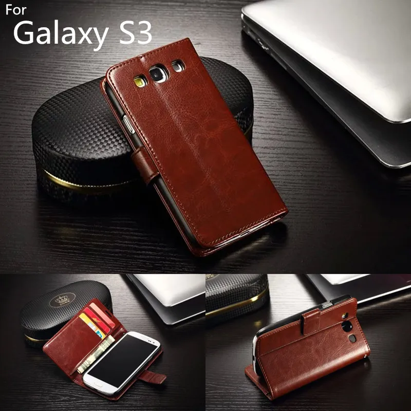 Чехол для Samsung s3 футляр карт чехол samsung galaxy S3 i9300 кожаный телефона Ультратонкий