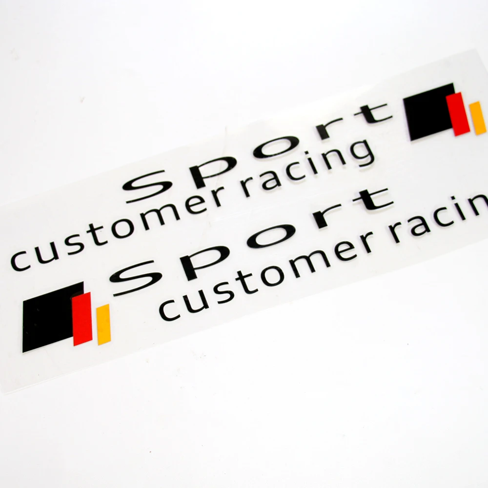 Наклейки на передний бампер спортивные гоночные наклейки для Audi a3 a4 a6 b8 c5 b7 c6 c7 q5 q7