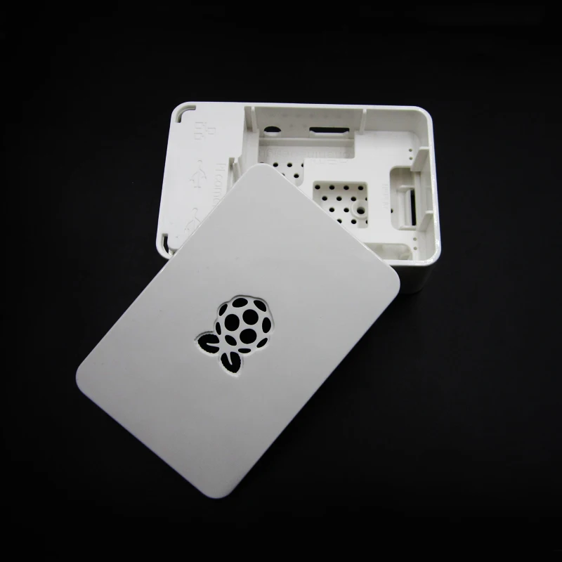 1 ШТ. Премиум Малины Pi Случае (Белый)-Обновление для Raspberry 3 2 &amp B + | Электронные