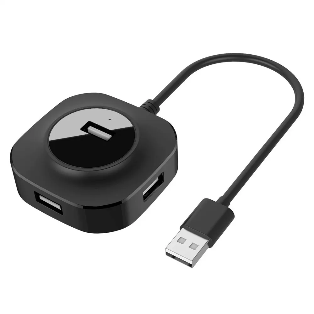 4 портовый концентратор USB 2 0 Zeadow с интерфейсом Micro для Mac Windows Linux ноутбуков