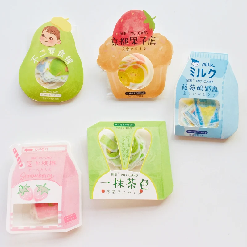 40 листов/пакет фрукты и овощи|Канцелярские наклейки| |