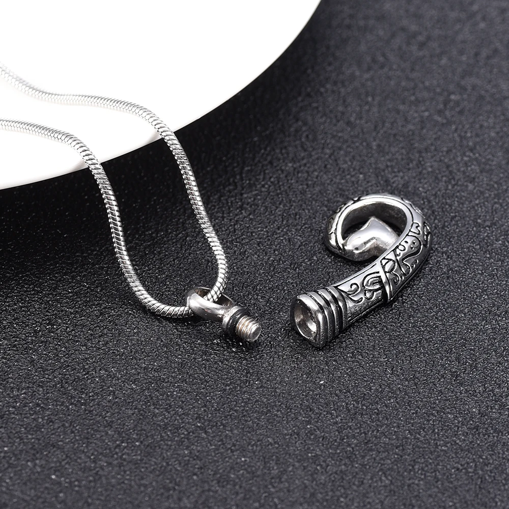 Модное ожерелье в виде рыбьего крючка с сердцем из нержавеющей стали для