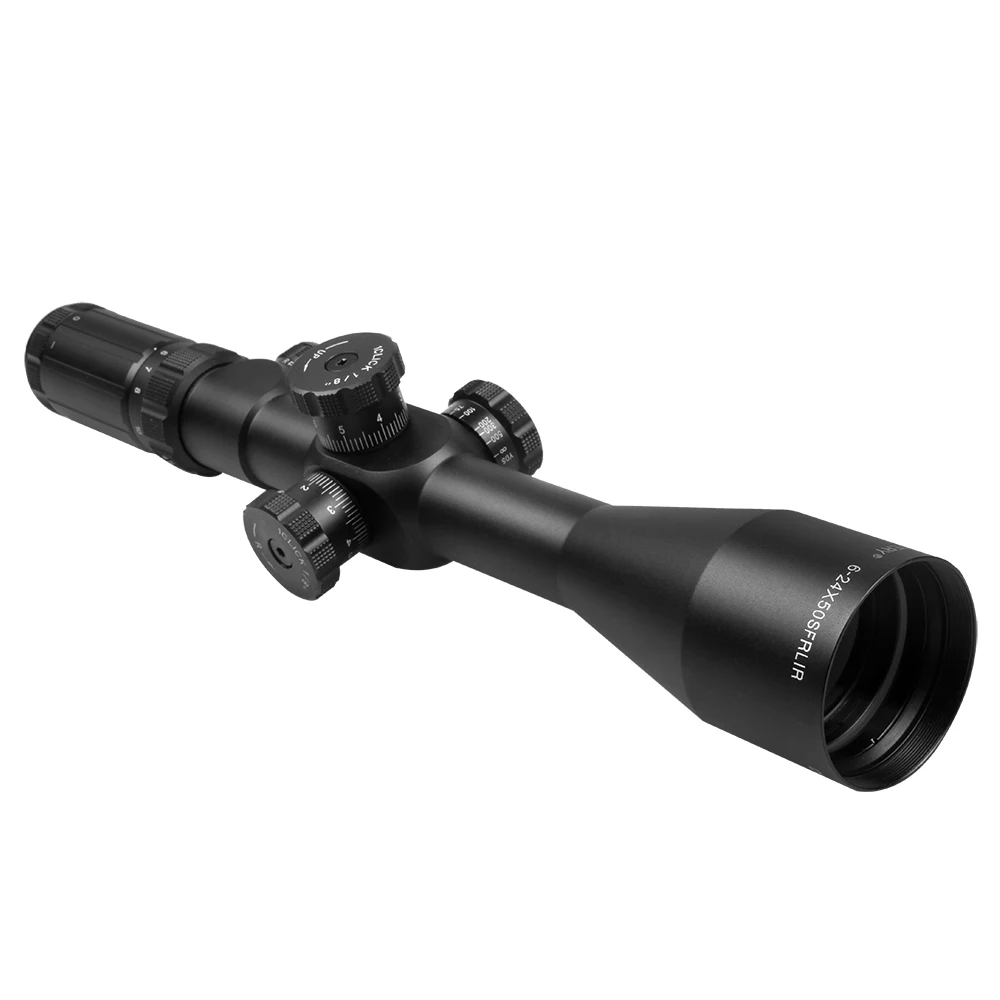 DiscoveryFFP6-24X50SF оптоволоконный свет прицел двойной Открытый Охота путешествия винтовка Монокуляр телескоп координат Пистолет Аксессуары