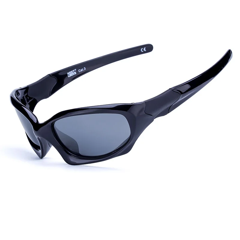 Black Glasses Frame MEETLOCKS, велосипедные спортивные солнцезащитные очки, поляризованные линзы для игры в гольф, вождения, бега, дороги, велоспорта, очки - Цвет: Black Glasses Frame