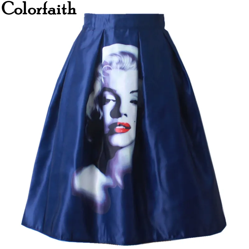 Женская атласная юбка новинка весны 2016 модное винтажное женское бальное платье