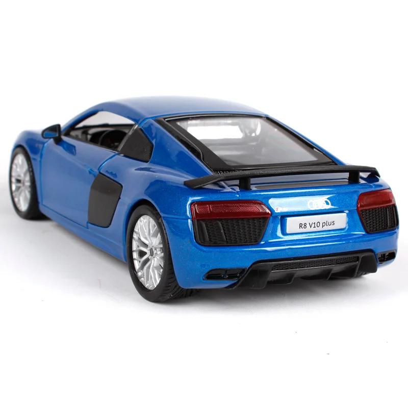 Модель автомобиля Maisto 1:24 Audi R8 V10 PLUS литая под давлением игрушка новинка в коробке