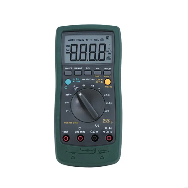 Цифровой Мультиметр Mastech MS8226 DMM 3 3/4 измеритель сопротивления емкости и