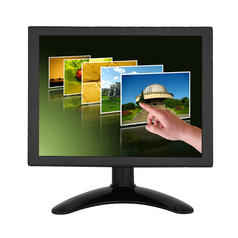 8 дюймов TFT lcd цветной видео сенсорный монитор экран VGA BNC AV HDMI вход для ПК CCTV
