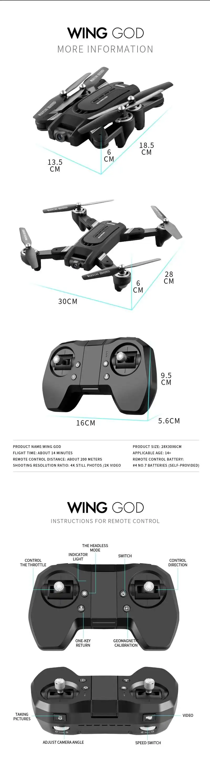 Eachine EG16 WINGGOD gps 5G WiFi FPV с 4K HD камерой складной оптический поток позиционирования двойной объектив Радиоуправляемый Дрон Квадрокоптер RTF