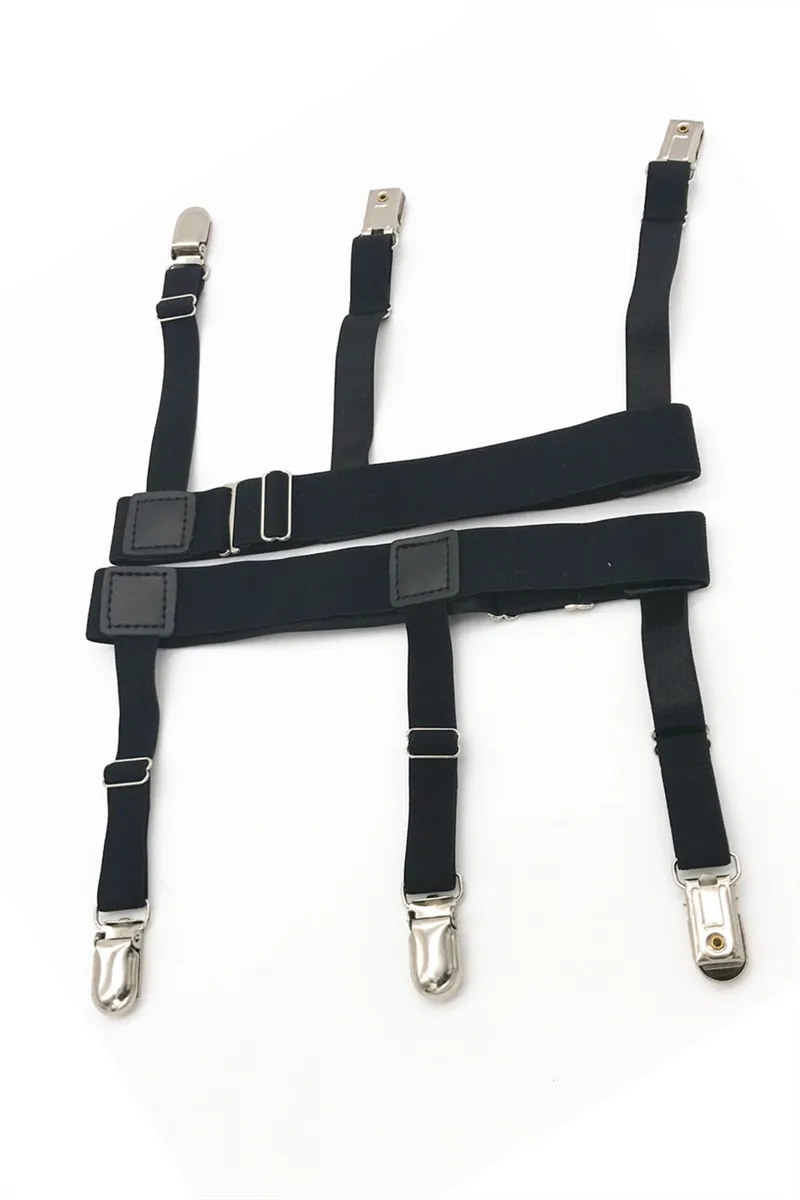 Модный кожаный сплав 3 зажима винтажные повседневные подтяжки коммерческий