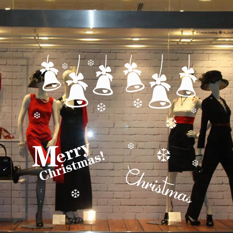 

Funny Merry Christmas Tree Art Wall Sticker Family Living room bedroom DIY Home Decoration PVC Wallpaper JG1999