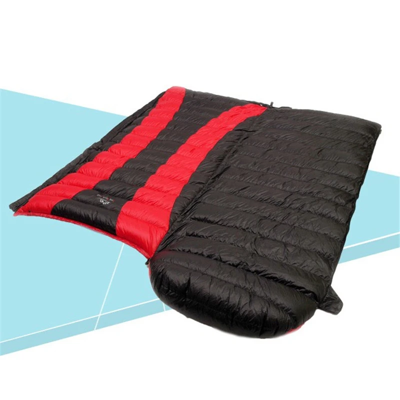 Ultralight Down Sport Hiking Sleeping Bags Outdoor Winter Camping Duck Adult Envelope Waterproof 3 Colour | Спорт и развлечения