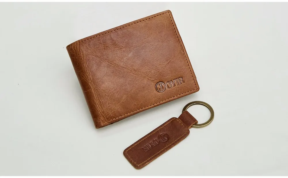 JOYIR, натуральная кожа, RFID кошелек, мужские кошельки, Ретро стиль, короткий, кредитный держатель для карт, однотонный, Carteira Masculina, кошелек для мужчин 2054