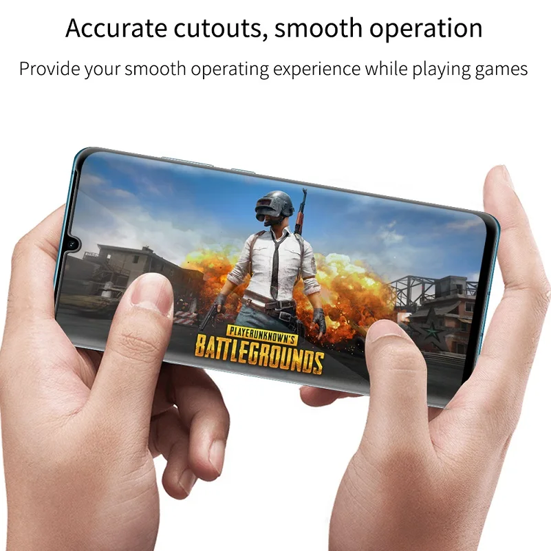 Стекло NILLKIN DS + MAX 9H для Huawei Mate 20 Pro закаленное 3d-стекло с полным клеем P30 6 39 ''/6