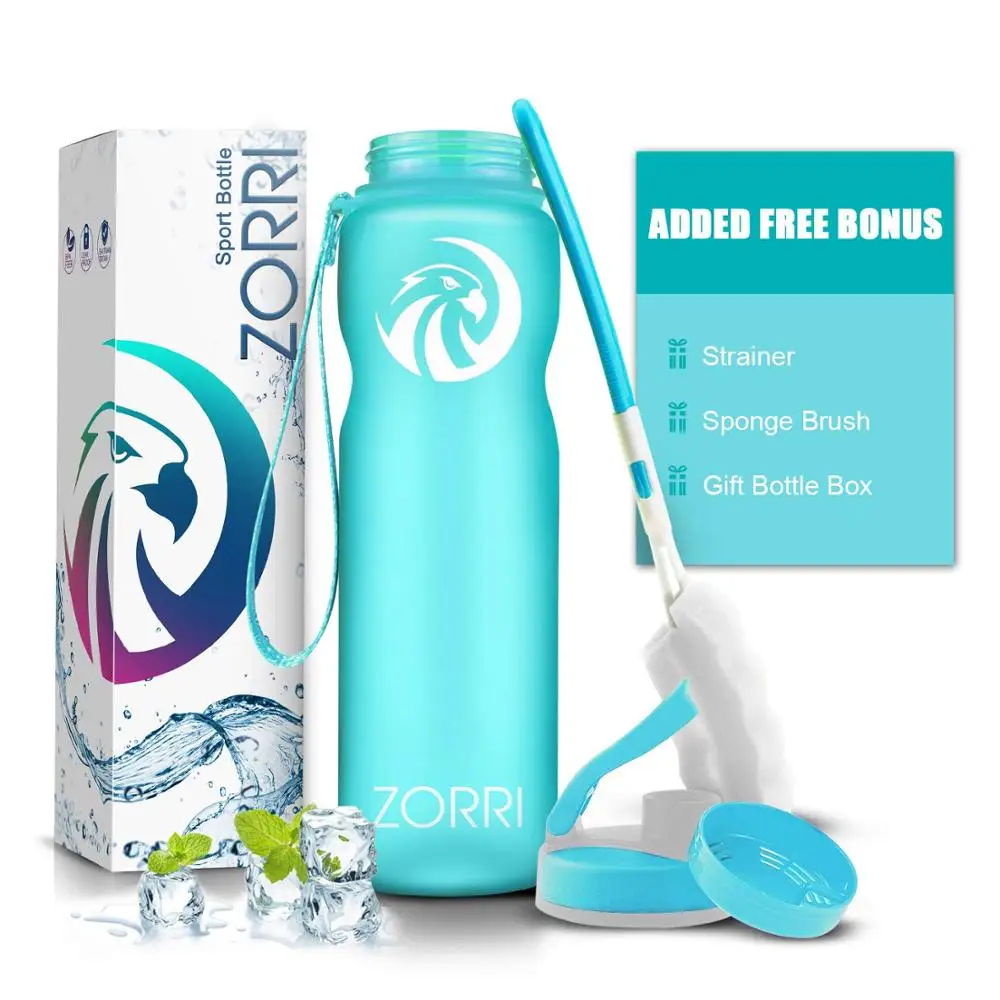 Спортивные бутылки для воды 600ML протеин портативный шейкер путешествий