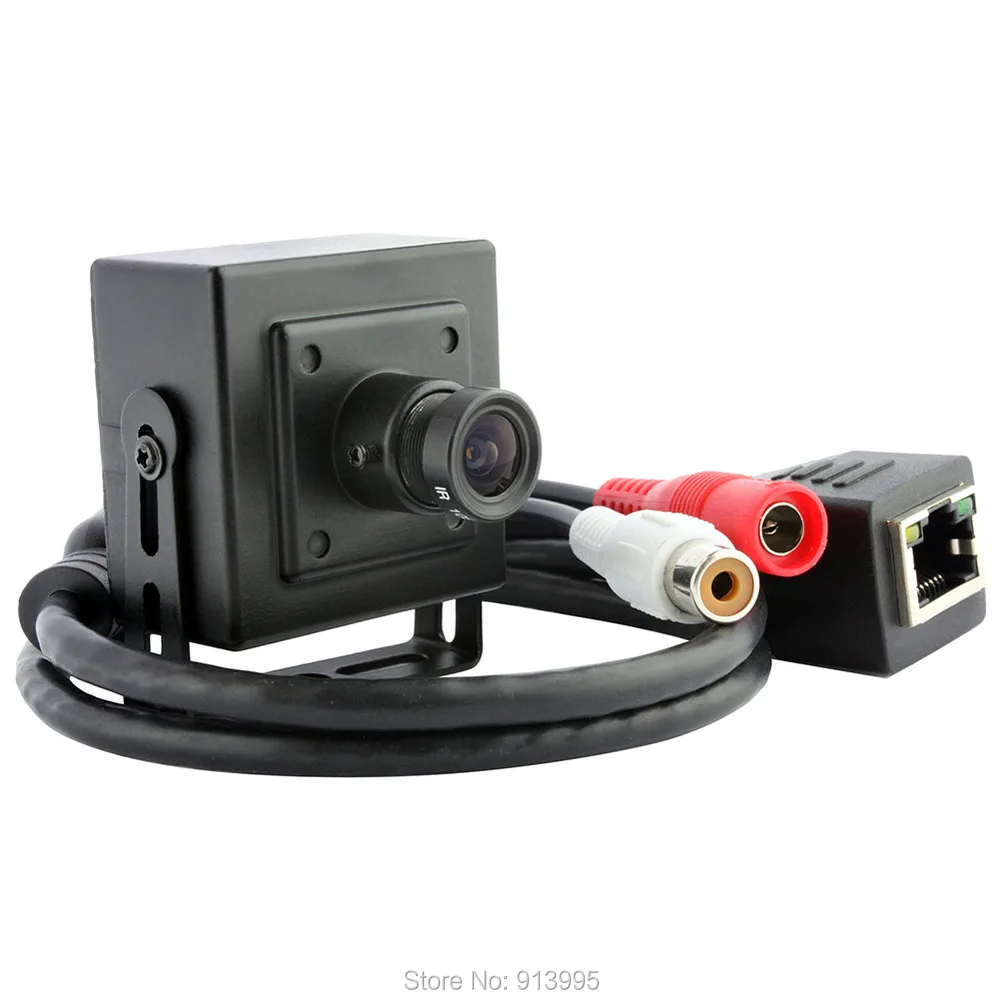 HD 1 0 мегапикселя onvif p2p plug and play mic ip cam Обнаружение движения Мини Сеть cctv камера 720P