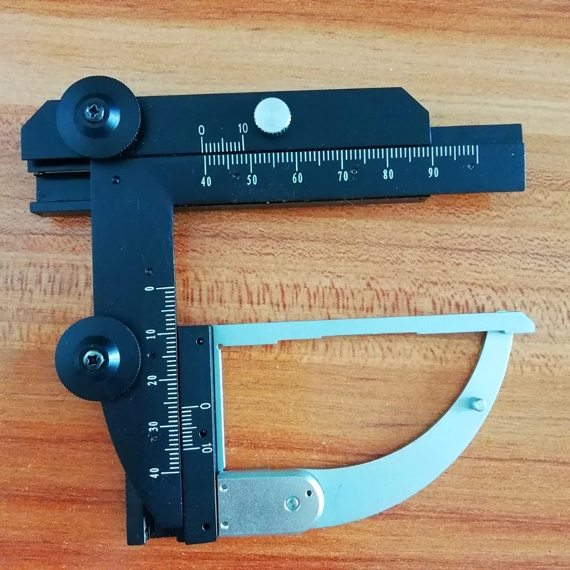 Polarizing microscope Moving ruler XY axis balance 30*25mm Round turntable moving | Инструменты