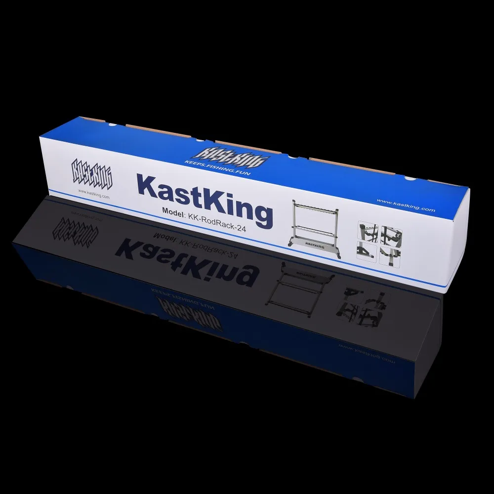 Сверхлегкий держатель для удочек KastKing портативные алюминиевые 24 стойки отлично