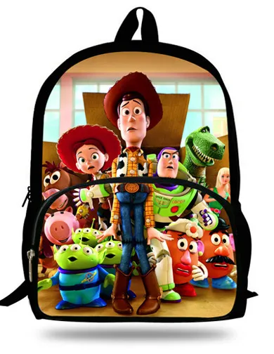 16-дюймовый шпилька Mochilas «История игрушек», «школьные ранцы для мальчиков милые детские рюкзаки Вуди из «Истории игрушек» Раундап печатных детский рюкзак для мальчика