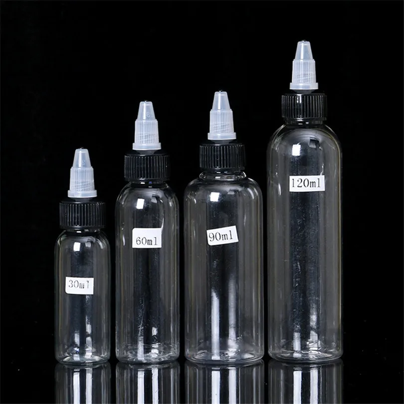 Принадлежности для татуировок прозрачные пластиковые пустые пигментные чернила