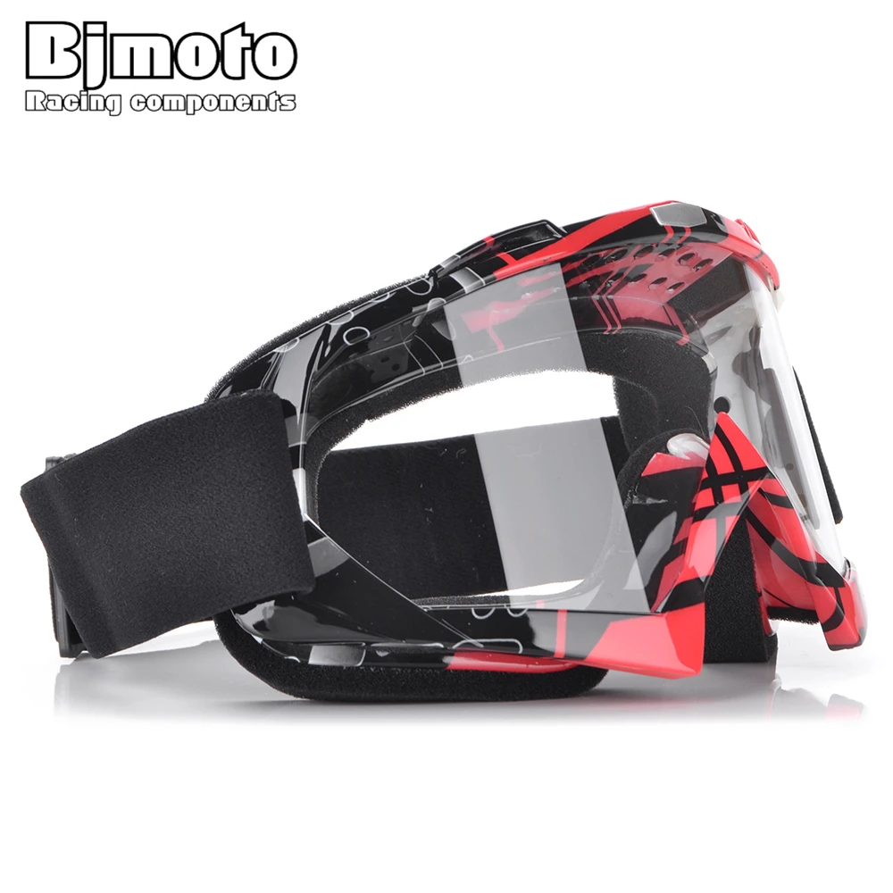 Очки для мотокросса BJMOTO спортивные гоночные очки солнцезащитные грязевого