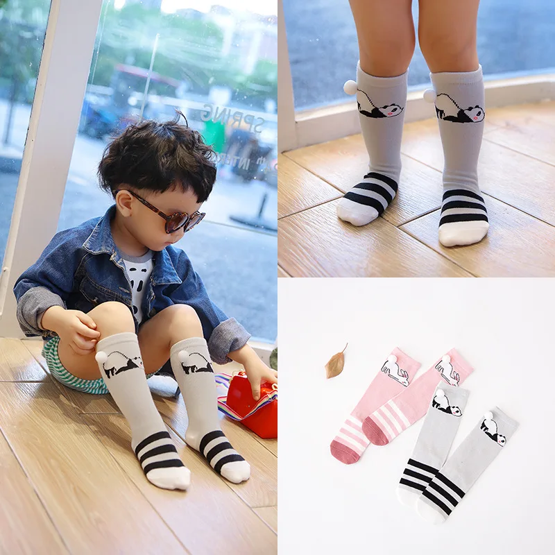 Детские Новые творческие Хлопковые чулки 3D мультфильм Животные унисекс От 1 до 6