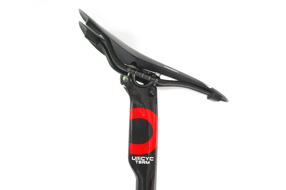 Ullicyc Быстрая матовый/глянцевый красный полный 3 к углеродный руль набор MTB велосипед руль+ подседельный штырь+ вынос руля
