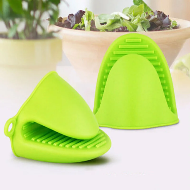 2 шт./компл. модные Жаростойкие силиконовые горшки Креативные аксессуары для