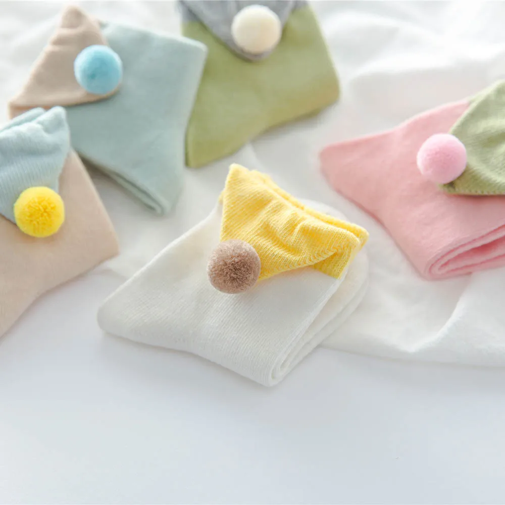 Носки для детей 5 пар вязаные хлопковые носки ярких цветов маленьких мальчиков и