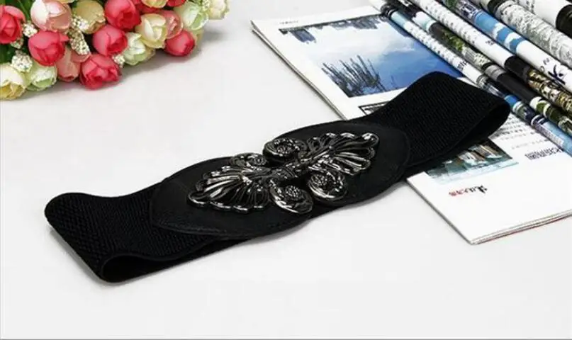 DIY твил 6 см Цвет толстые очень широкий плоский эластичный пояс Брюки для девочек эластичный пояс резинкой веревка красный зеленый сине-белые черный s163p