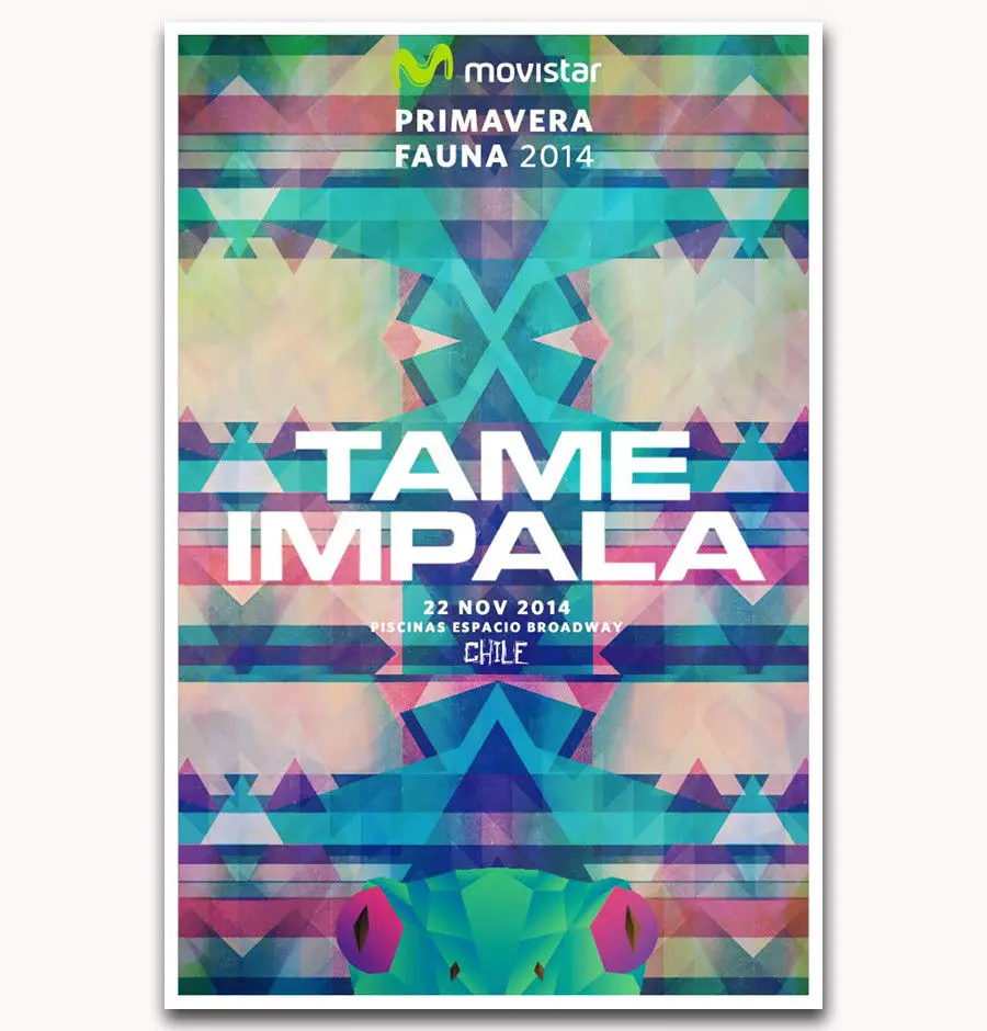 Художественная печать New Tame Impala Custom Hot Rock Music 14x21 24x36 27x40 дюймов шелковый плакат