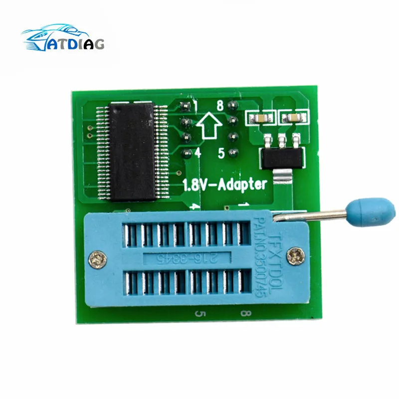 1.8V SPI Flash For TL866CS Adapter for motherboard SOP8 DIP8 W25 MX25 use on programmers TL866A EZP2010 EZP2013 CH341 | Автомобили и - Фото №1